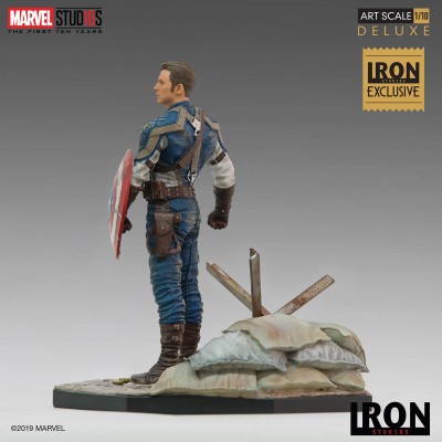 Статуетка Iron Studios 1:10 Captain America The First Avenger Art Scale Statue MCU 10 Years Event Exclusive